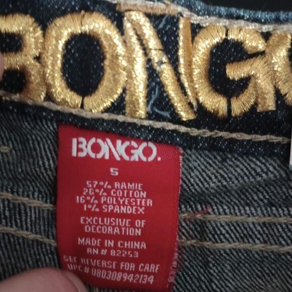 Bongo Jeans Girls 5‎ Bootcut Studded - Picture 6 of 7